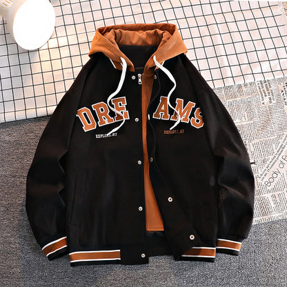 Saian - Chaqueta Varsity "Dreams" con Capucha