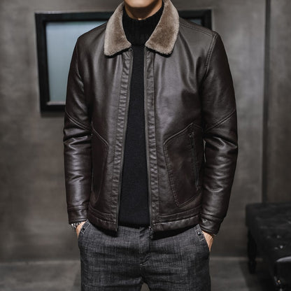 Alejandro - Chaqueta de cuero Boreal