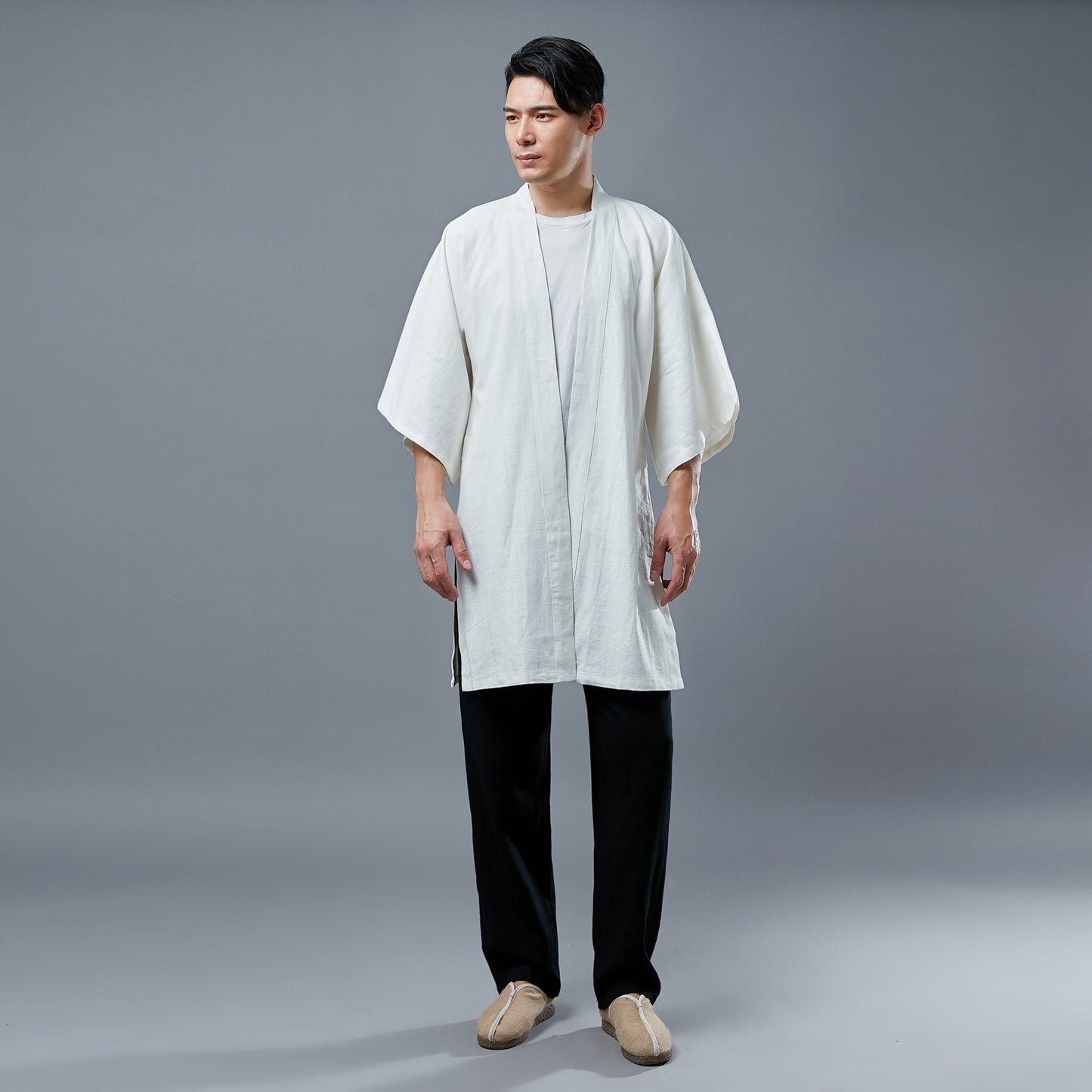 Elena - Kimono Largo Minimalista