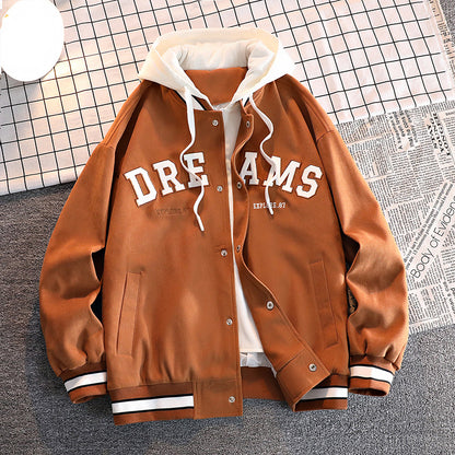 Saian - Chaqueta Varsity "Dreams" con Capucha