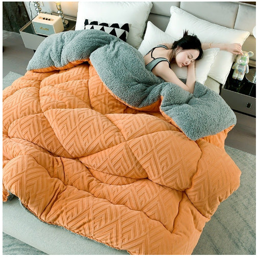 Aurora - Edredón de Invierno de Terciopelo