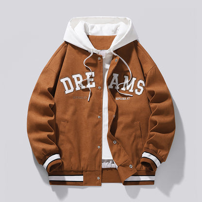 Saian - Chaqueta Varsity "Dreams" con Capucha