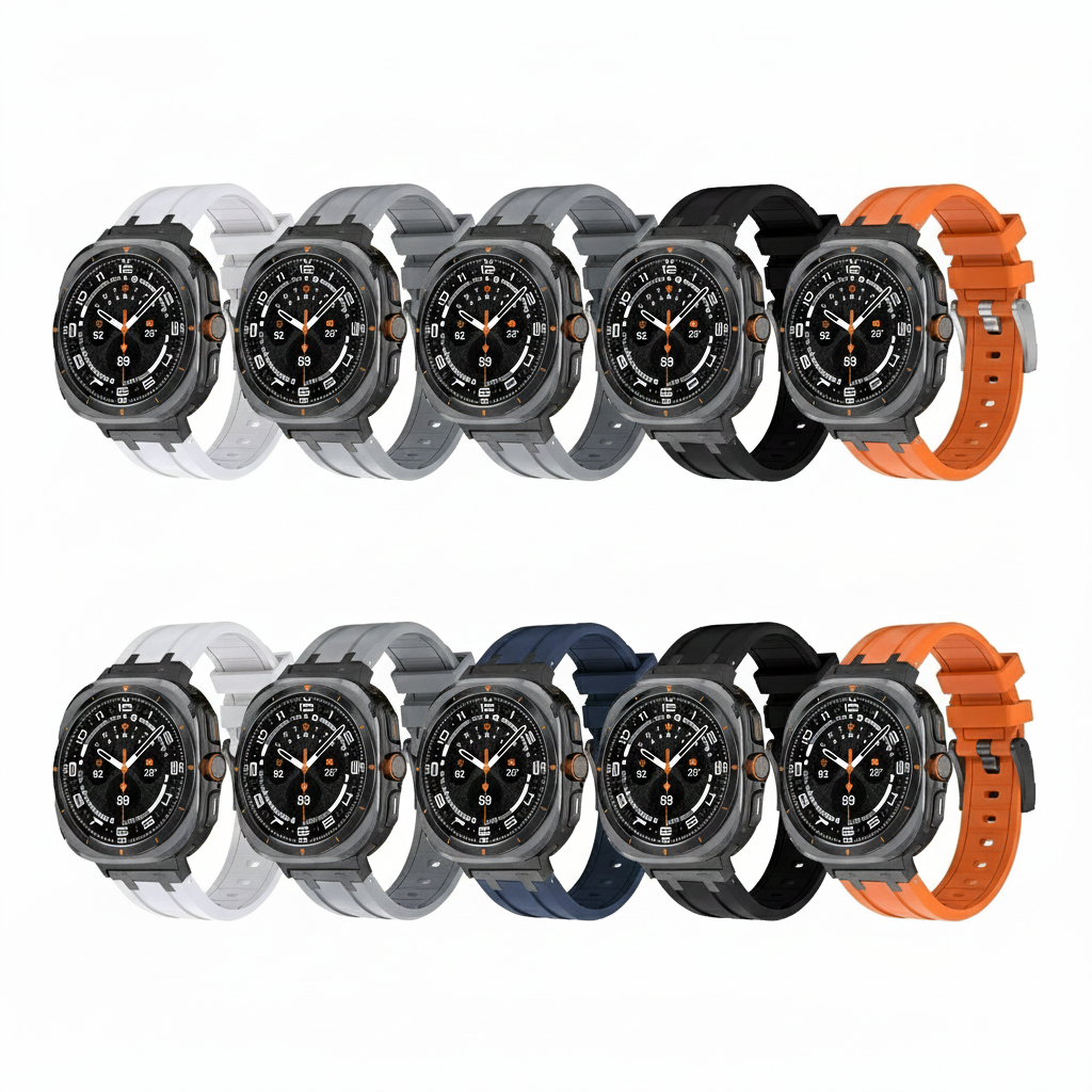 Sergio - UrbanLock Correa Premium de Silicona para Reloj Inteligente