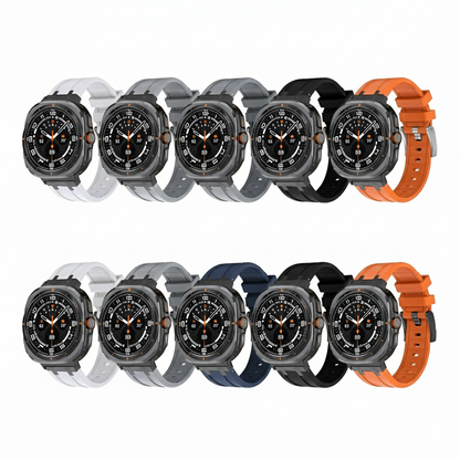 Sergio - UrbanLock Correa Premium de Silicona para Reloj Inteligente