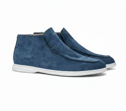 Enzo - Botín Casual de Gamuza con Suela de Goma