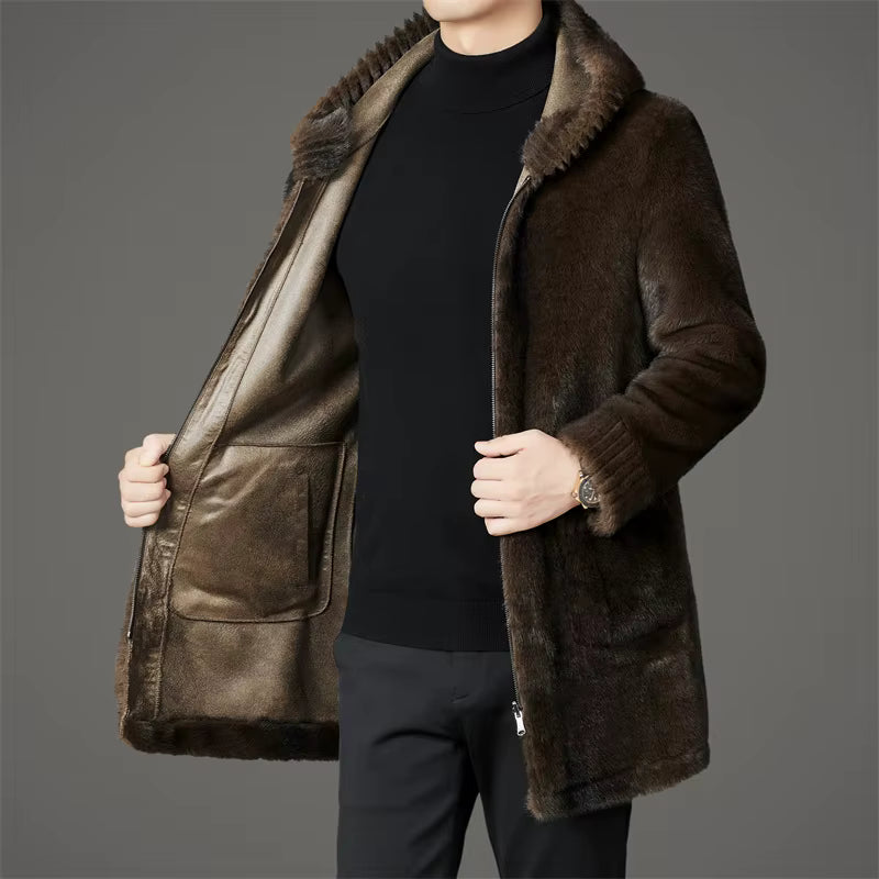 Pablo - Abrigo Largo de Invierno Premium