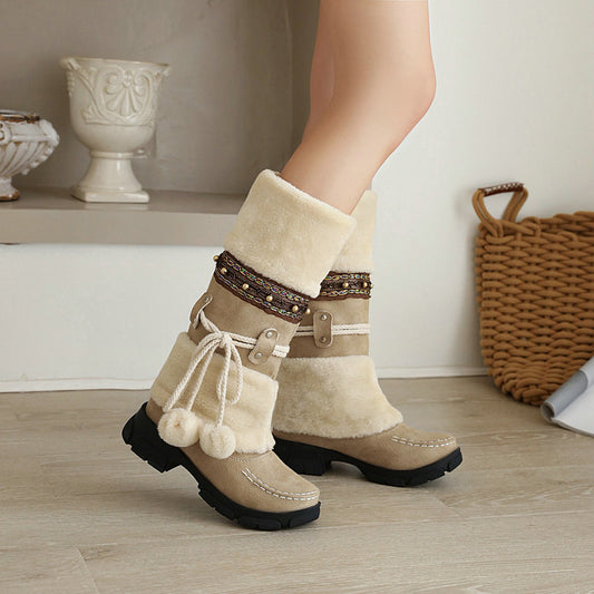 Daniela - Botas de Invierno con Forro Interior