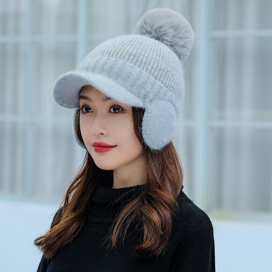 Cierzo - Gorro de Punto con Visera y Orejeras Térmicas