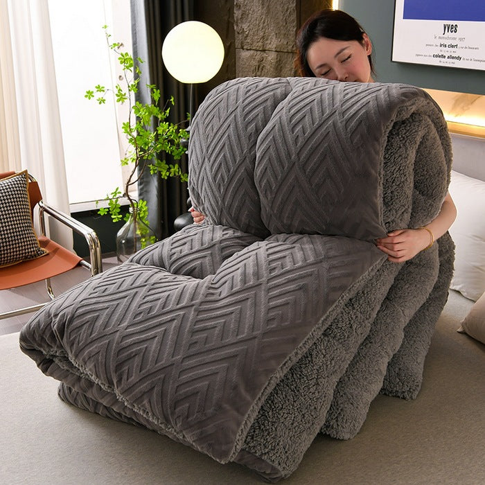 Aurora - Edredón de Invierno de Terciopelo