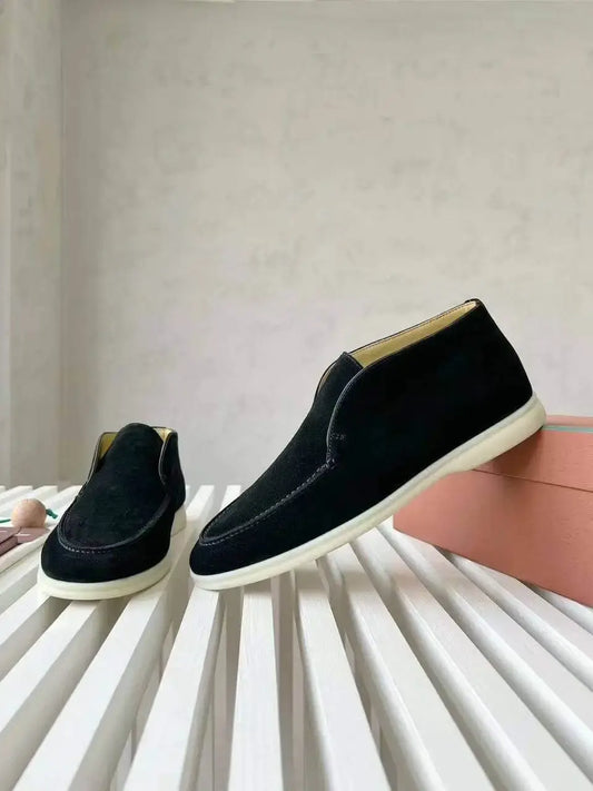 Enzo - Botín Casual de Gamuza con Suela de Goma