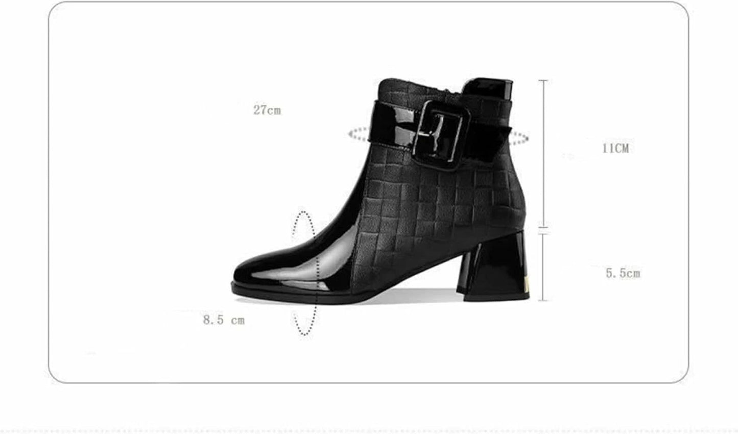 Lara - Botín Acolchado con Hebilla